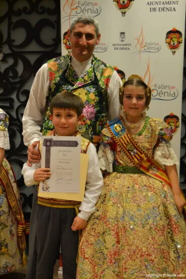 Entrega de recompensas infantiles de las Fallas de Dénia 2014
