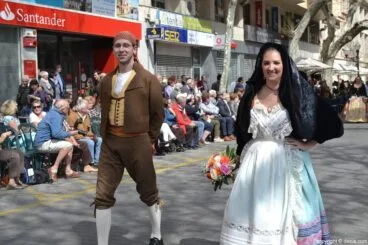 Ofrenda de flores Fallas de Dénia 2014 – Junta Local Fallera – Invitados