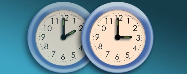 Hoy cambiamos la hora: a las 2 serán las 3 1 Cambio hora