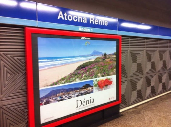 Campaña promocion de Dénia en Madrid