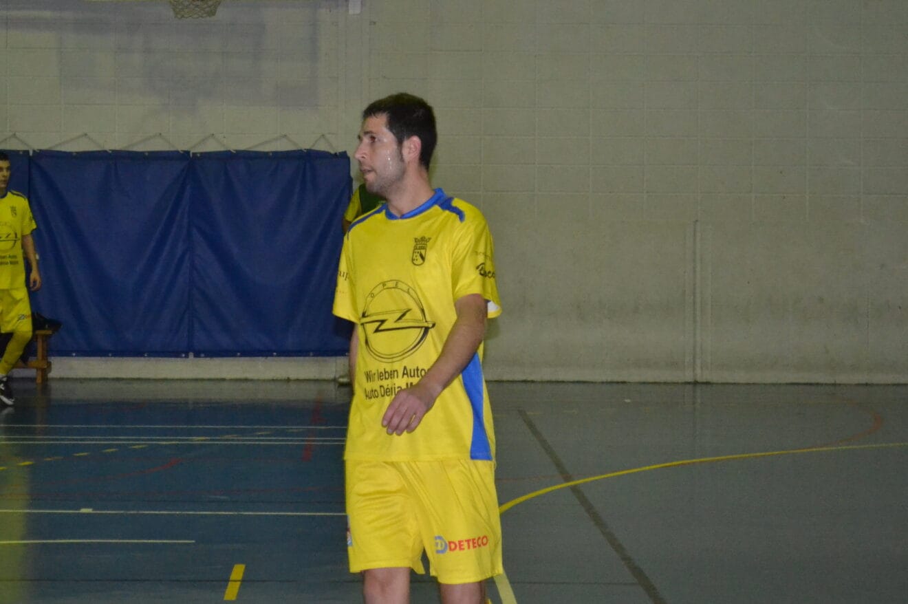Curro Ahumada jugador del Auto Dénia Motors
