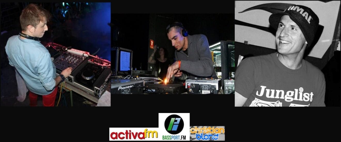 DJ's a cargo de la 2 fiesta de primavera de DNA ink