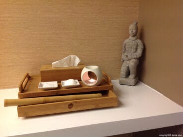 Detalle zona spa Thálaïssa Urban Spa