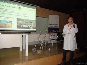 Doctor jefe del departamento de rehabilitación del Marina Salud