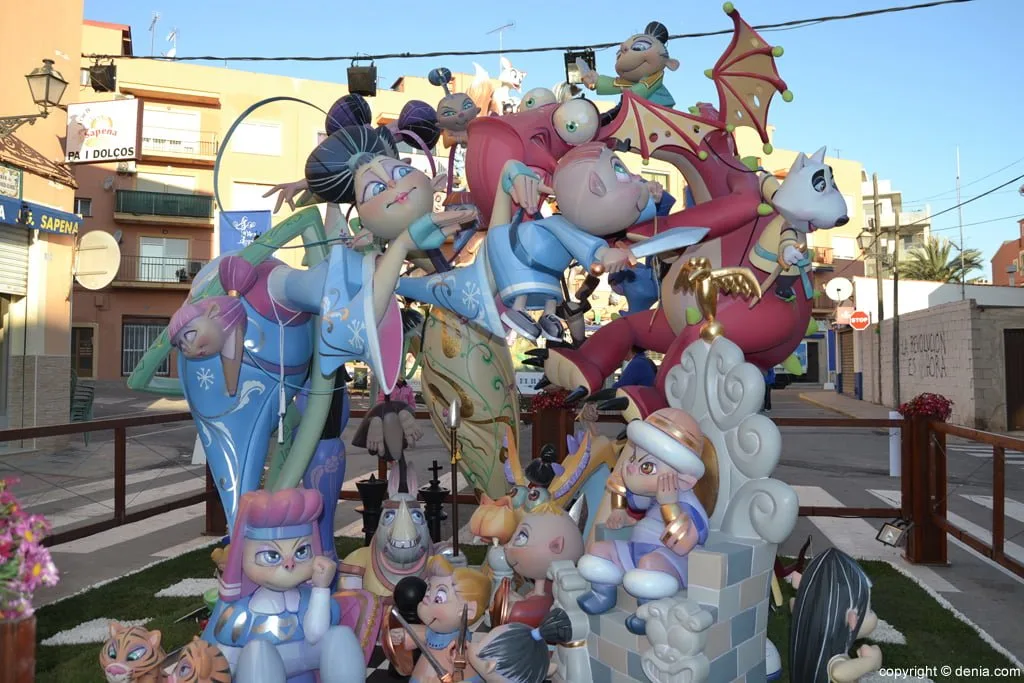 Falla Baix la Mar infantil 2014