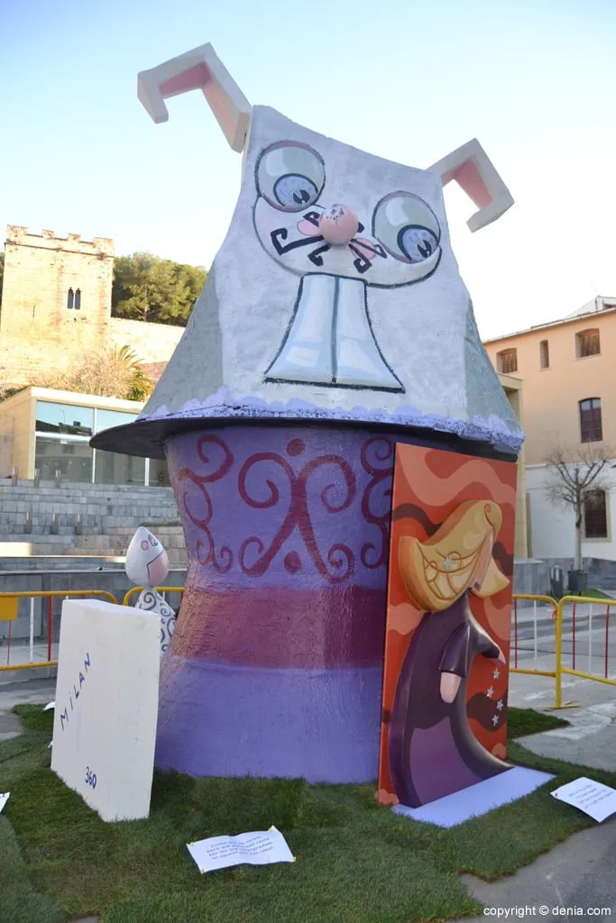 Así son los monumentos de las Fallas de Dénia 2014 12 Falla Junta Local Fallera Dénia 2014