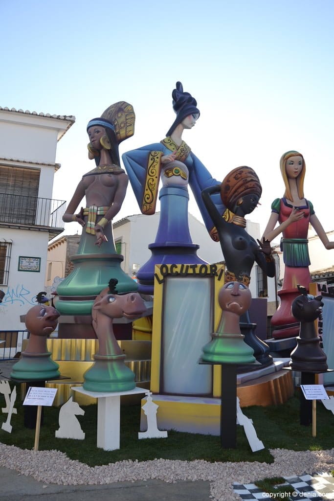 Así son los monumentos de las Fallas de Dénia 2014 9 Falla Les Roques 2014