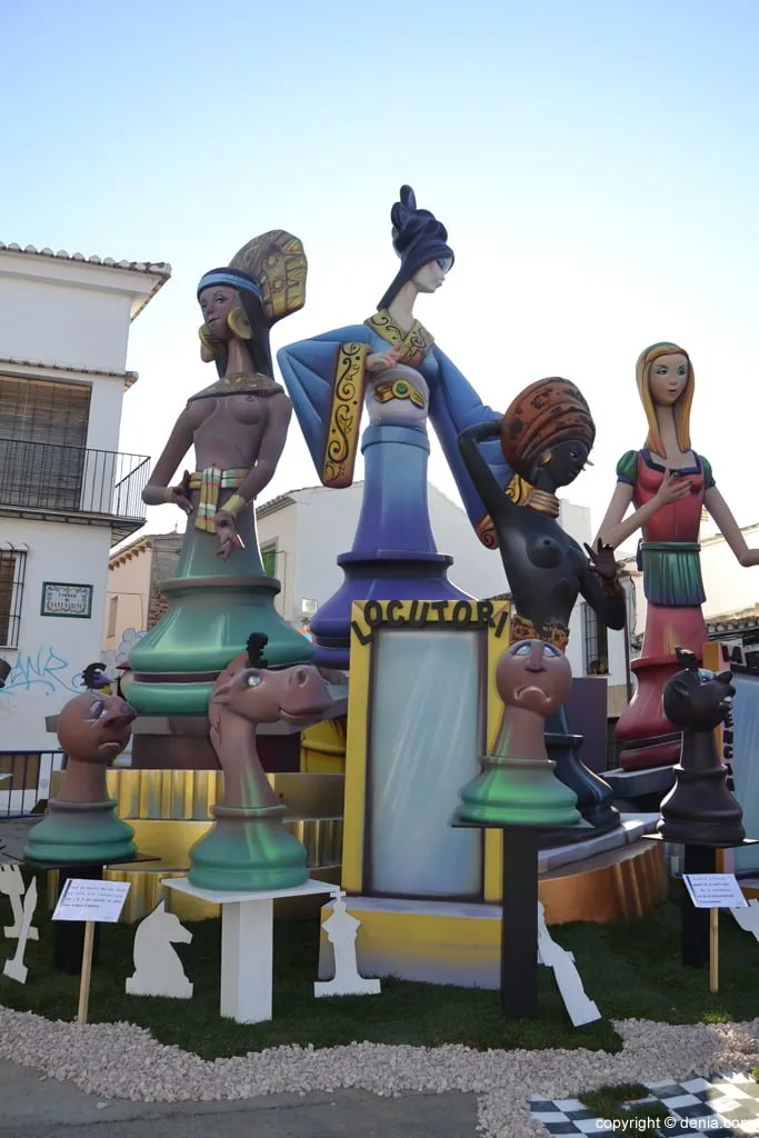 Así son los monumentos de las Fallas de Dénia 2014 9 Falla Les Roques 2014