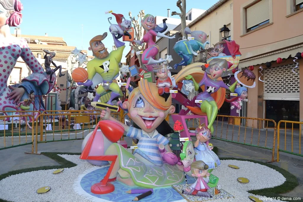 Falla Oeste infantil 2014