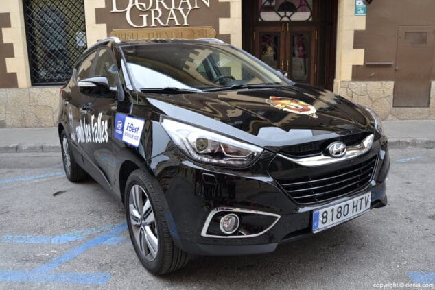 Hyundai cedidos a la Junta Local Fallera