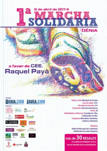 I Marcha Solidaria a favor del Raquel Payà