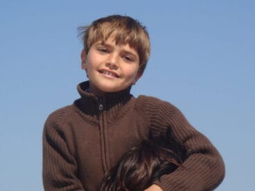 Jaime es uno de los alumnos del colegio Raquel Payà