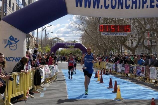 La dianense Diana Bisquert fue la mejor senior femenina de la Media Maratón de Oliva 6 Juan Sapena