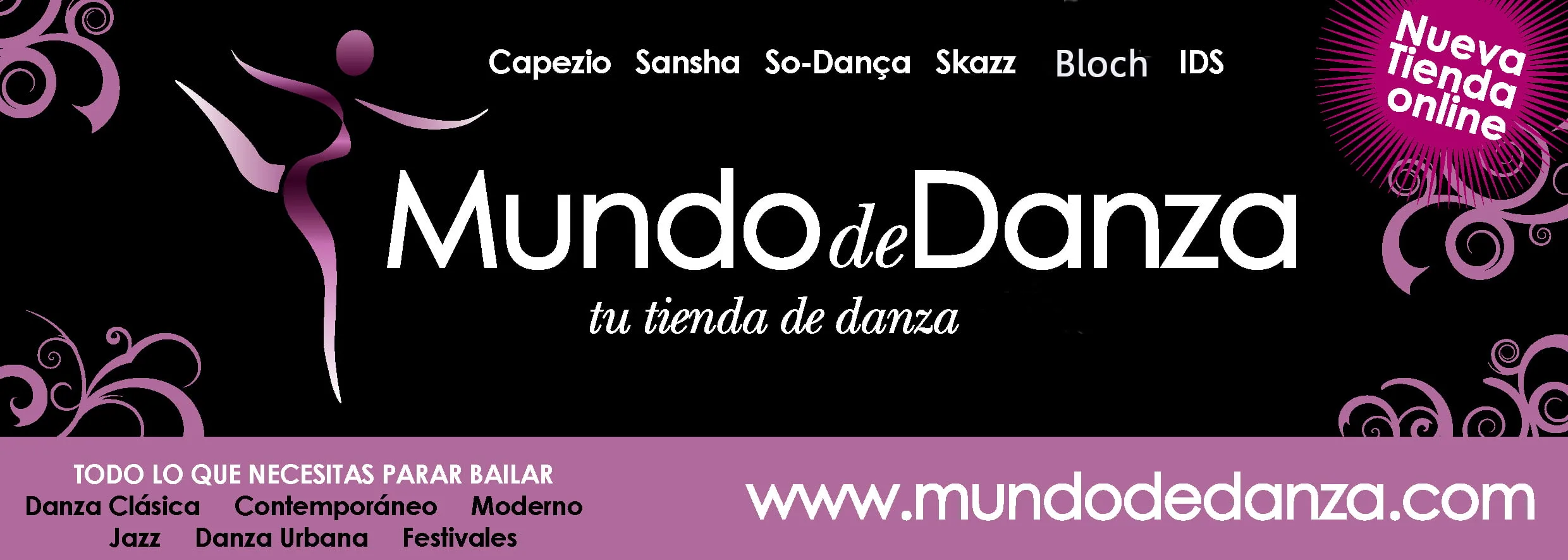 ¿Cómo elegir la zapatilla de ballet perfecta? 3 Logo Mundo de Danza