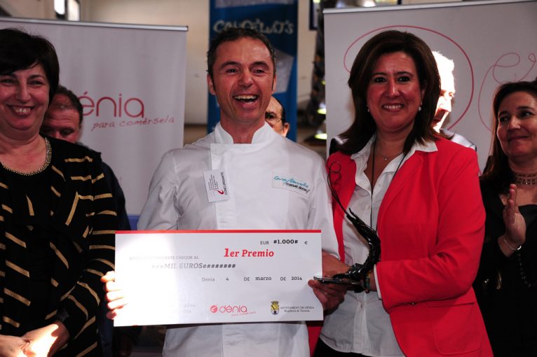 Manuel Alonso gana el 3er concurso e cocina de la Gamba Roja de Dénia