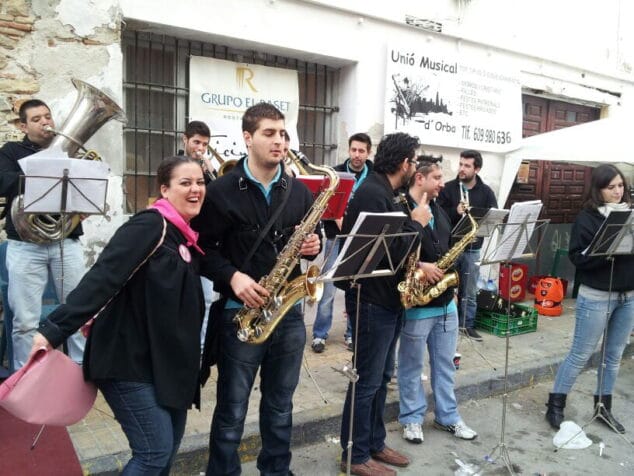 Patricia Albi con la unió Musical dOrba