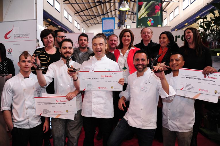 Premiados en el 3er Concurso Internacional de cocina Creativa de la Gamba Roja de Dénia