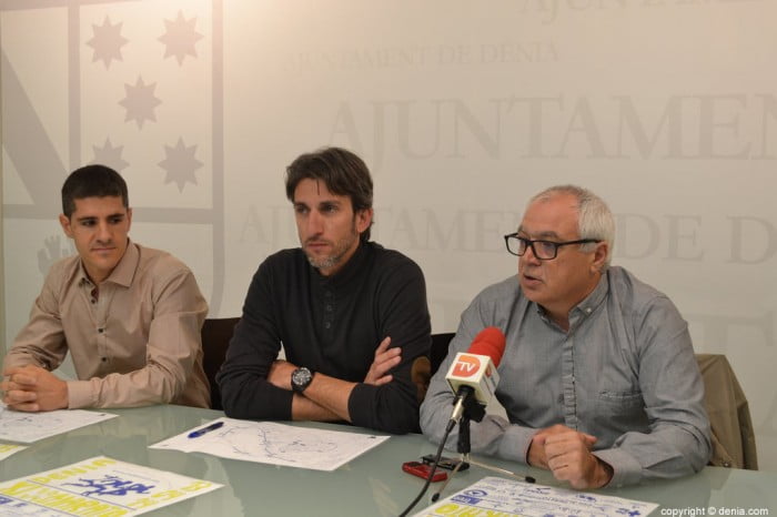 Juan Carlos Signes junto a Jorge Jorro y Ricard Pérez