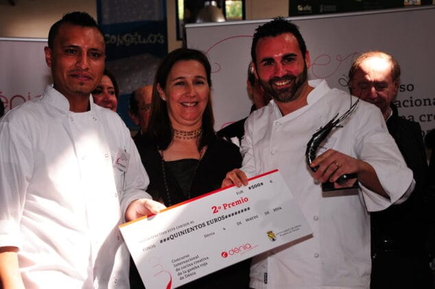 Segundo premio del concurso de cocina de la gamba roja de Denia