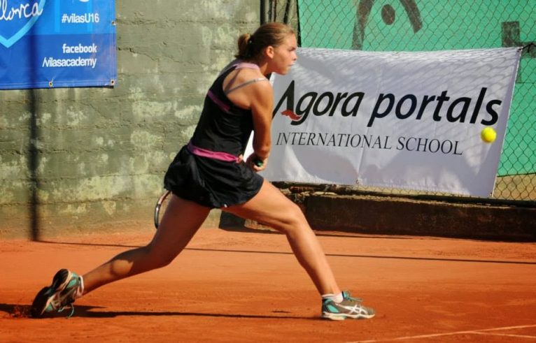 Silvia Bordes, jugadora del Club Tenis Dénia