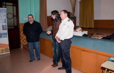 Sisco Signes y Juan Carlos Signes en las charlas sobre biodiversidad marina
