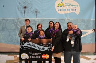 la Falla campaments gana el primer premio del Tsunami Faller