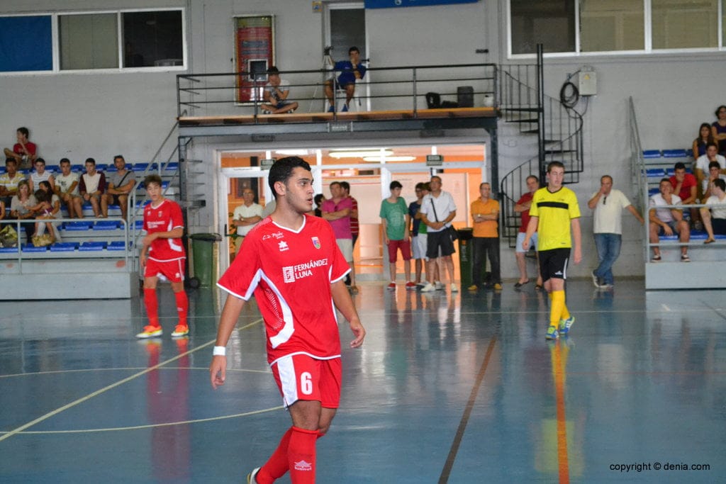 Álvaro Ortega jugador del Paidos-F. Fernández