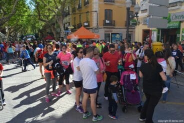 Entrega de trofeos de la I Marcha Solidaria a favor del Raquel Payà
