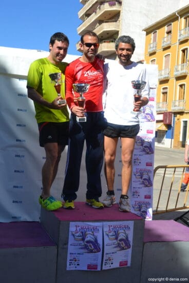 Máximo Folques, Cristian Ferreyra y Josep Palacios