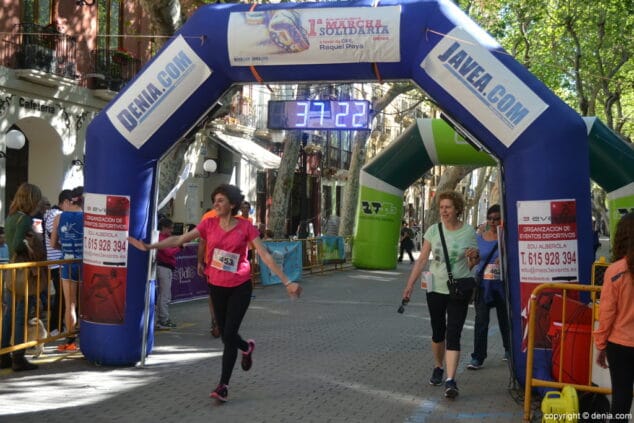 105 Arribada dels participants de la I Marxa Solidària a favor del Raquel Payà