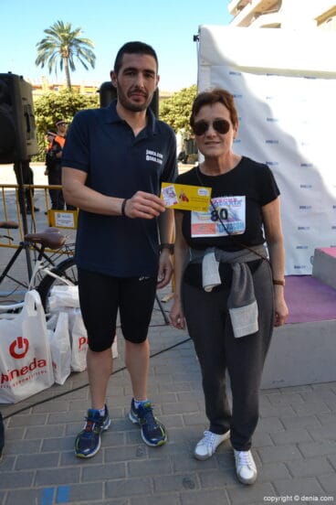 Sorteo de regalos de la I Marcha Solidaria en favor del Raquel Payà