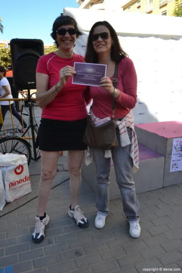 Sorteo de regalos de la I Marcha Solidaria en favor del Raquel Payà