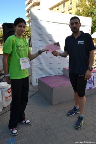 Sorteo de regalos de la I Marcha Solidaria en favor del Raquel Payà