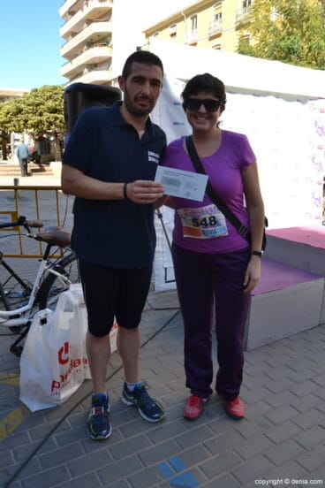 Sorteo de regalos de la I Marcha Solidaria en favor del Raquel Payà