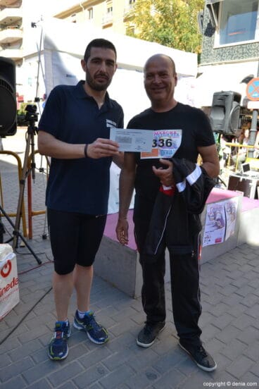 Sorteo de regalos de la I Marcha Solidaria en favor del Raquel Payà