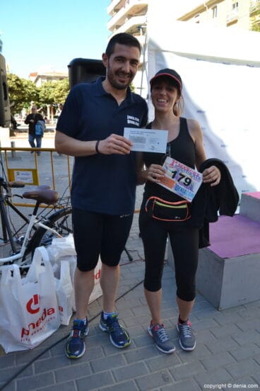 Sorteo de regalos de la I Marcha Solidaria en favor del Raquel Payà