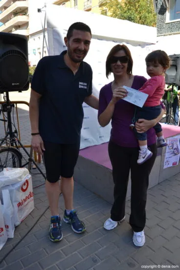 Sorteo de regalos de la I Marcha Solidaria en favor del Raquel Payà