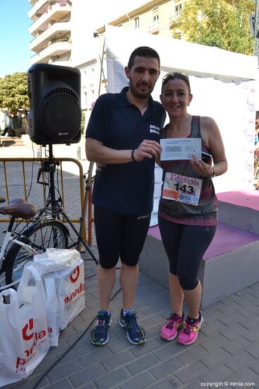 Sorteo de regalos de la I Marcha Solidaria en favor del Raquel Payà