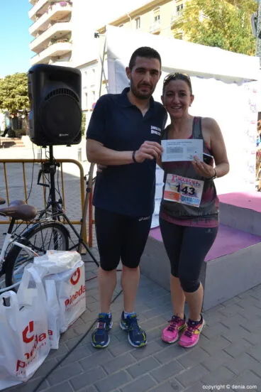 Sorteo de regalos de la I Marcha Solidaria en favor del Raquel Payà