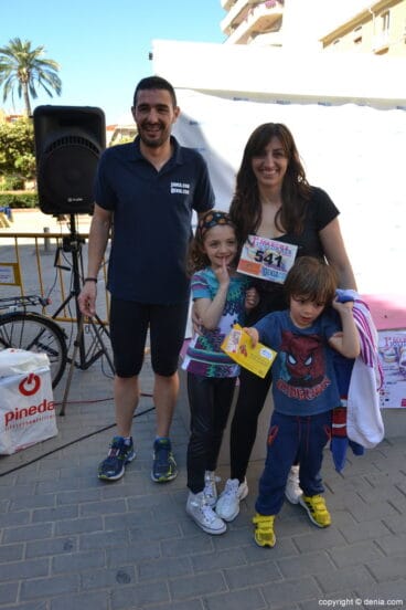 Sorteo de regalos de la I Marcha Solidaria en favor del Raquel Payà