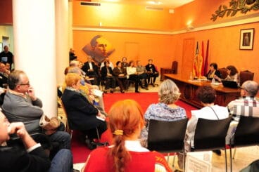 Asistentes a la presentación del libro del Duc de Lerma