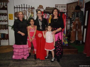 Clases Baile Flameno niños y adultos Dénia