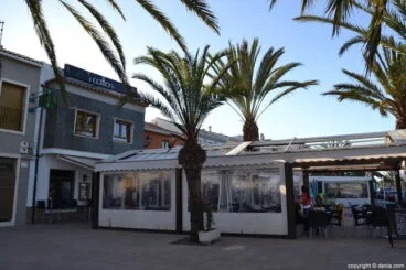 Cotton lounge Club en Dénia – Terraza