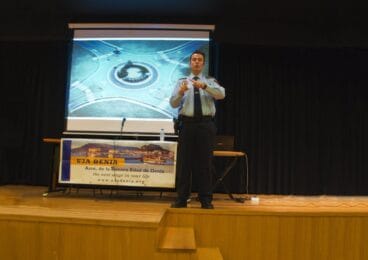 El intendente jefe principal de la Policía Local de Dénia José Martínez Espasa