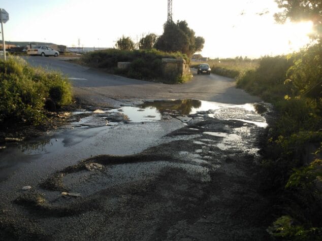 Fuga de Aguas Fecales en Camí de la Bota Dénia