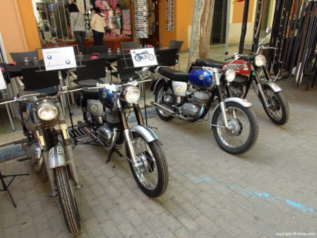 Motos Clásicas en el Classic Racing Revival Dénia