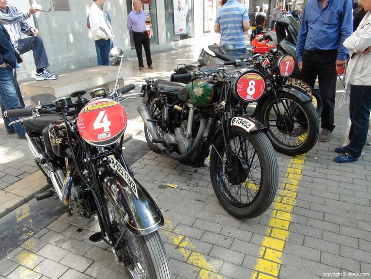 Motos antiguas en el Classic Racing Revival Dénia