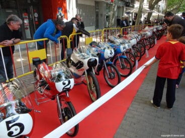 Motos de competición Clásicas en el Classic Racing Revival Dénia