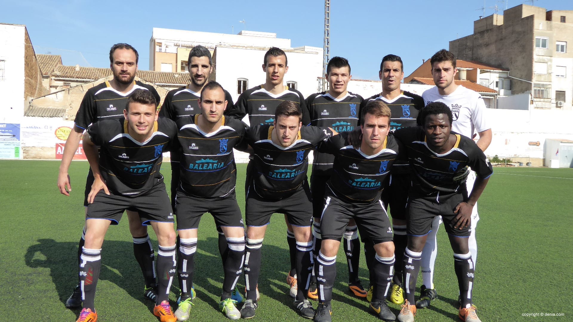 Once del Dénia en Canals