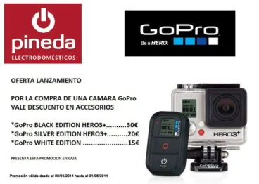 Promoción Go Pro Pineda